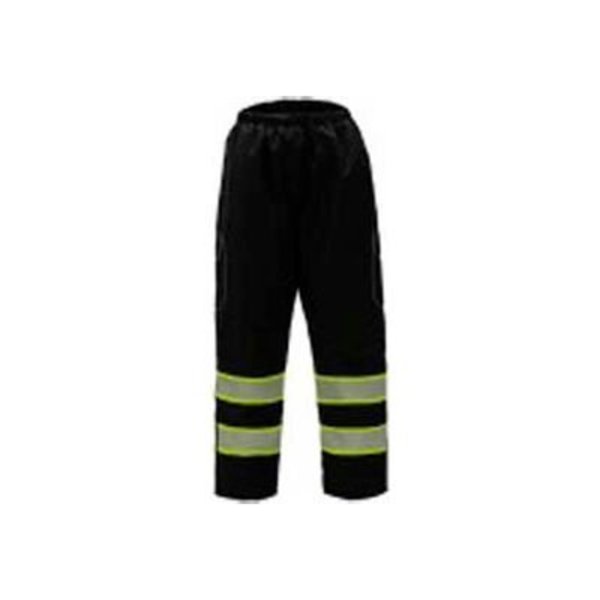 Gss Safety GSS Safety 8713 Quilted Pants, Class E, Black, S/M 8713-S/M